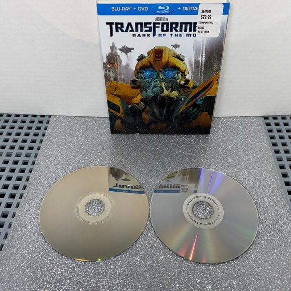 Transformers "Dark of the Moon" DVD & Blu Ray 2011 PG13 LaBeouf 2 Discs - Picture 4 of 6